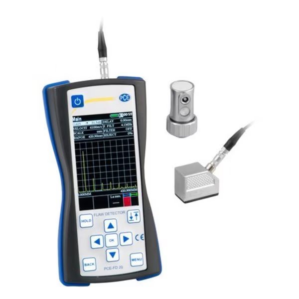 Ultrasonic Flaw Detector, 1 to 10 MHz, Pce Instruments, Mfr#: PCE-FD 20